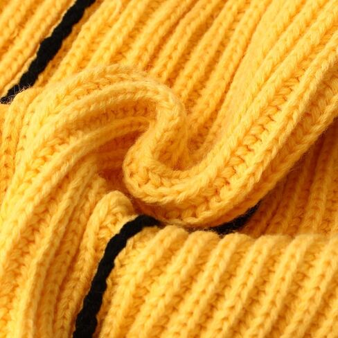 Crazy Banana Brain Beanie - Hilarious Knitted Crochet Hat for Halloween, Christmas, Festival Costume & Fun Winter Accessory Yellow in Saudi Arabia