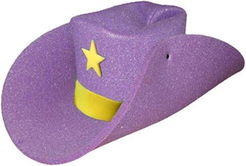 Clown Antics Super Size 50 Gallon Cowboy Hats - Purple (28") in Saudi Arabia