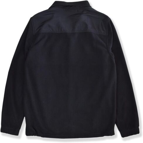 PUMA Mens Polar Fleece Woven Embroidered Logo Full Zip Jacket, in Saudi Arabia