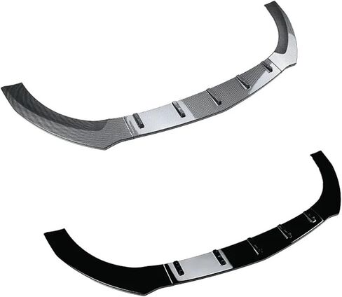 Front Bumper Splitter Lip Compatible Fo Mercedes Benz CLA C118 W118 X118 CLA180 200 220 250 CLA35 45 AMG 2020-2023 Diffuser Spoiler Guard(Carbon Look) in Saudi Arabia