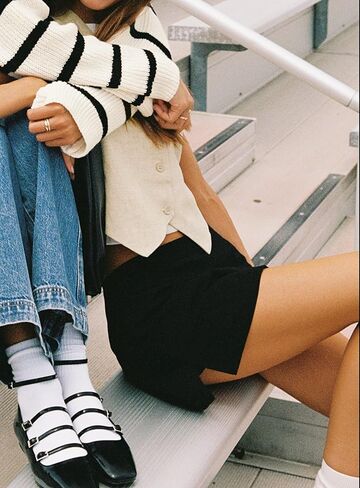 Princess Polly Womens Gigi Skort Black in Saudi Arabia