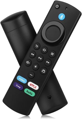 بديل L5B83G (الجيل الثالث) جهاز التحكم عن بعد الصوتي Fire AMZ Smart Tvs مناسب لأجهزة التلفاز الذكية Lite، Cube (الجيل الأول والإصدارات الأحدث)، عصا أجهزة التلفاز الذكية (الجيل الثاني، الجيل الثالث، Lite 4K) in Kuwait