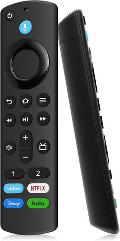 بديل L5B83G (الجيل الثالث) جهاز التحكم عن بعد الصوتي Fire AMZ Smart Tvs مناسب لأجهزة التلفاز الذكية Lite، Cube (الجيل الأول والإصدارات الأحدث)، عصا أجهزة التلفاز الذكية (الجيل الثاني، الجيل الثالث، Lite 4K) in Kuwait
