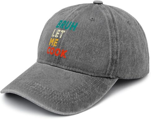 Bruhs Let Me Cook Sun Hats Funny Caps for Dad in Saudi Arabia