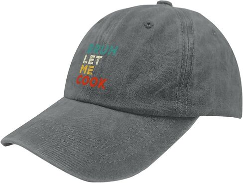 Bruhs Let Me Cook Sun Hats Funny Caps for Dad in Saudi Arabia