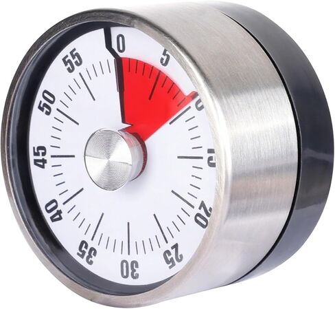Timer - 60-Min Classroom & Kitchen Countdown Clock, Magnetic Backing, No Batteries in Saudi Arabia