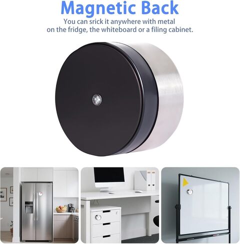 Timer - 60-Min Classroom & Kitchen Countdown Clock, Magnetic Backing, No Batteries in Saudi Arabia