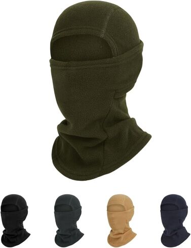 LLmoway Mens Womens Warm Fleece Beanie Soft Winter Hat with Ear Flaps Windproof Ski Snow Cycling Skull Cap Helmet Liner in Kuwait