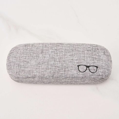 1Pcs Sunglasses Case, Linen Fabrics Hard Shell in Saudi Arabia