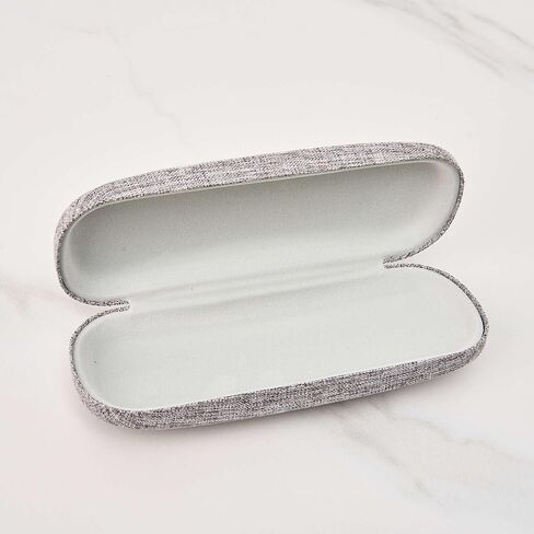 1Pcs Sunglasses Case, Linen Fabrics Hard Shell in Saudi Arabia