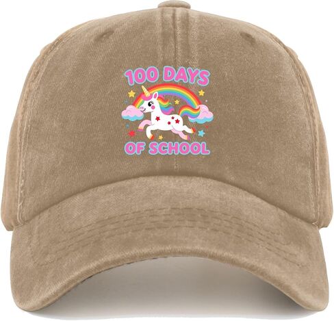 100 Magical Days of School Trucker Hat Camping Cap for Him in Saudi Arabia