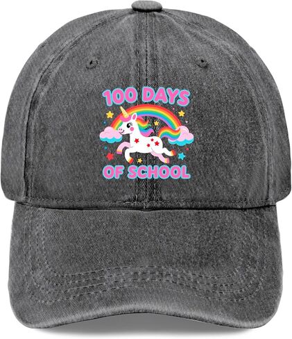 100 Magical Days of School Trucker Hat Camping Cap for Him in Saudi Arabia