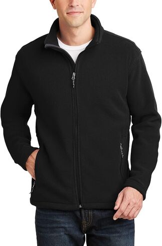 JustBlanks Mens Full-Zip Polar Fleece Jacket midweight Value Fleece Jacket in Saudi Arabia