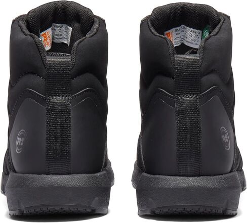 حذاء عمل رياضي صناعي Radius Mid Composite Safety Toe للرجال من Timberland PRO، أسود Raptek-2024 NEW، 10.5M in Saudi Arabia