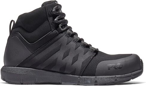 حذاء عمل رياضي صناعي Radius Mid Composite Safety Toe للرجال من Timberland PRO، أسود Raptek-2024 NEW، 10.5M in Saudi Arabia