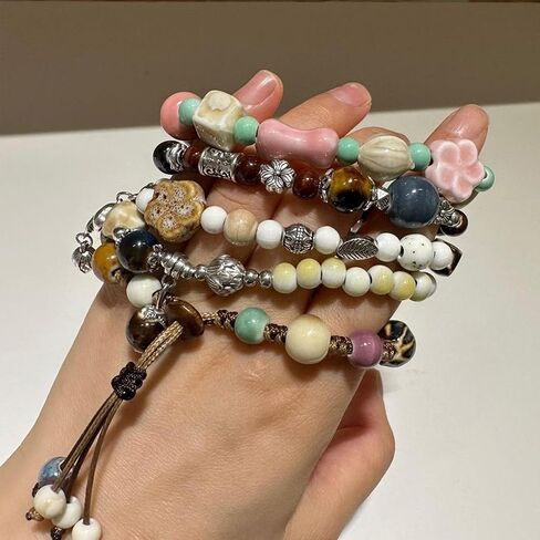 Mystery Jewelry Jar Bundle,40-45 Piece Vintage Jewelry Set for Women,Surprise Mystery Box with Necklaces, Earrings, Bracelets, Rings, Hair Clips,Shoes Charm, Keychain,Brooches,Unique Gifts Idea for Christmas, Birthday and Party in Saudi Arabia