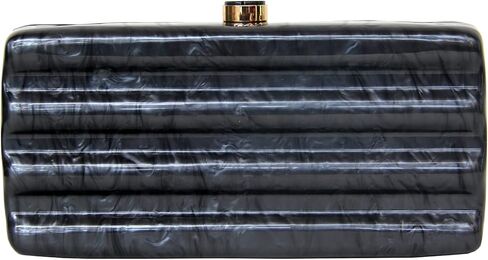 Women Acrylic Clutch Purse Marbled Evening Shoulder Bag for Wedding Cocktail Party Prom in Saudi Arabia