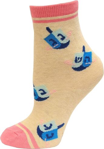 Hot Sox Kid's Dreidel Crew Sock 1 Pair in Saudi Arabia