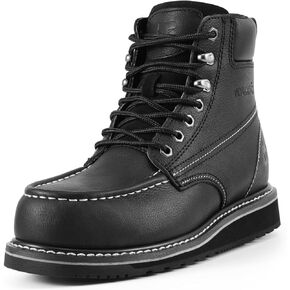 Comfort Work Boots for Men Steel Toe/Soft Toe Boots Water Resistant and Slip Resistant safety Boots for men & botines para hombre for Factory Workers in Saudi Arabia