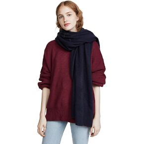 White & Warren Women's Cashmere Travel Wrap Scarf, Deep Navy, One Size in Saudi Arabia