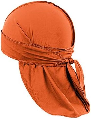 عبوة من 3 أغطية رأس من Durags للرجال، وشاح رأس Waves Bandana Doo Rag Tail in Saudi Arabia