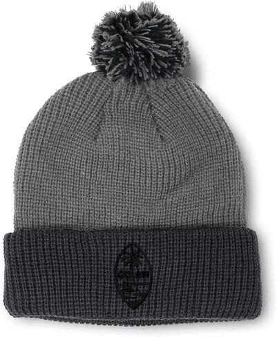 Speedy Pros Pom Pom Beanies for Women Seal of Guam Embroidery Skull Cap Flags Winter Hats for Men Acrylic 1 Size in Saudi Arabia