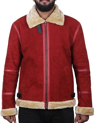Maroon Suede Leather Jacket - Ryan Reynolds Inspired Fashion for Men in Saudi Arabia