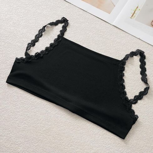 Modesty Panel Cleavage Cover for Low Neckline Mock Camisole Bra Insert Cami Bralette Undershirt Tank Tops in Kuwait