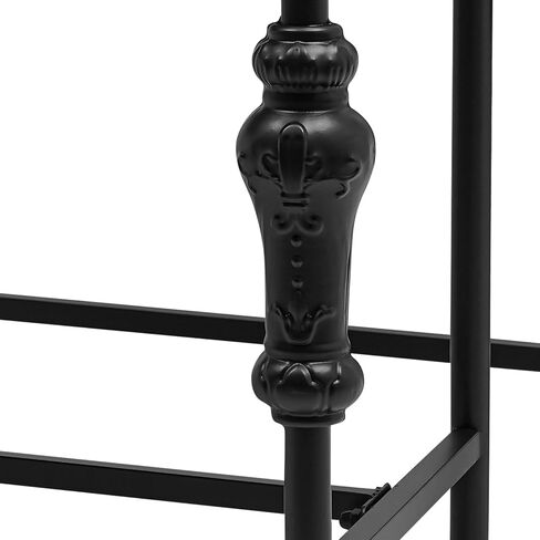 Retail Display Table, Set of 2 Nesting Tables Industrial Metal Shoe Handbag Boutique Display Stand Heavy Duty Retro Standing Riser Shelf 50lbs Load Capacity for Retail Store Clothing Store Hotel (Black) in Saudi Arabia