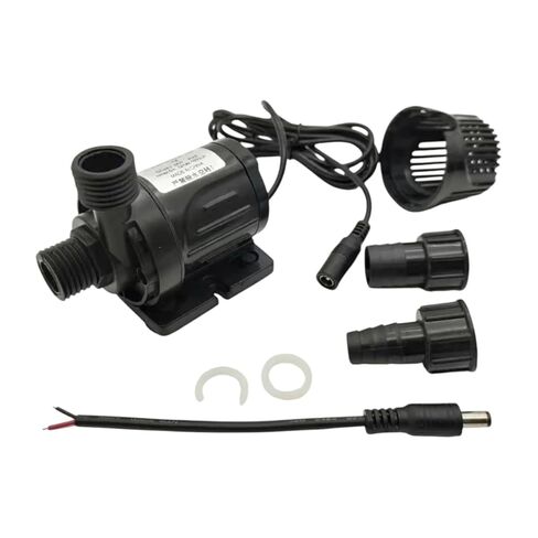 تيار مستمر 12V18W 24V24W 18V21W مضخة مياه غاطسة لنظام التبريد سخان النوافير 800L H 5.5M محرك فائق الهدوء بدون فرش in Kuwait