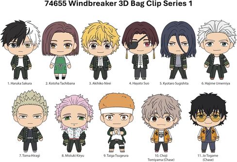 Monogram - Windbreaker - 3D Blind Bag Clip Series 1 in Saudi Arabia