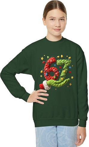 6-7 Christmas Sweatshirt for Kids Teacher Women Men 6 7 Ugly Matching Six Seven Sweater Boys Girls Xmas Meme in Saudi Arabia