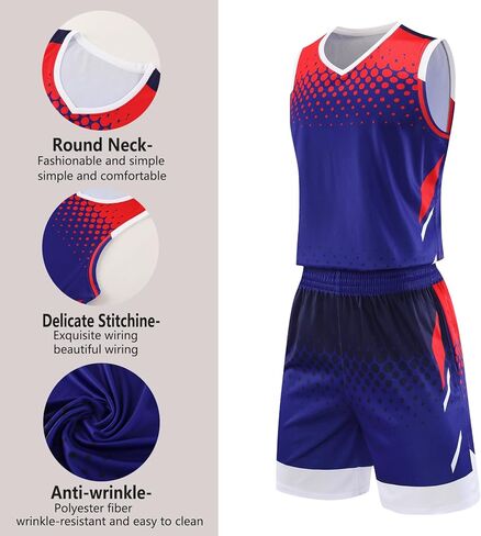 Customized Basketball Jerseys Training Uniforms Set Team Practice Jersey for Child Youth Teen in Saudi Arabia