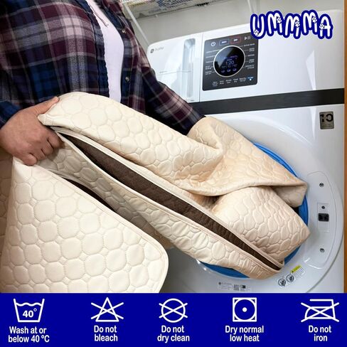Extra Large 82" x 102"– Heavy Absorbent, Leakproof Under Pads - Washable & Reusable, Anti-Slip, Ultra-Soft - Waterproof Protection for Beds, Furniture, Pets, Kids, Seniors & More in Saudi Arabia
