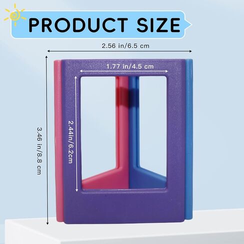 40 Pack Magnetic Picture Frame 2x3 Picture Frame Bulk Mini Picture Frames Set For Fujifilm Instax Frame Cute Multiple Colorful Photo Frames for Refrigerator Wallet Size Picture Frames in Kuwait