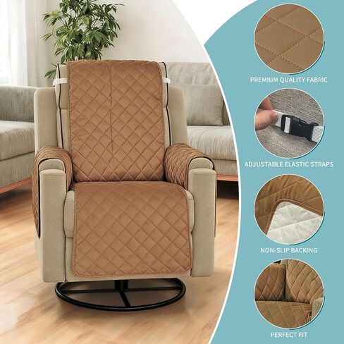 غطاء كرسي متوافق مع توماس باين RV - غطاء كرسي كرسي، أغطية أريكة غير قابلة للانزلاق مع حزام مطاطي، قابل للغسل، حامي الأثاث للكلاب والحيوانات الأليفة in Kuwait