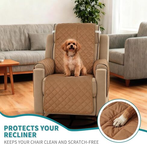 غطاء كرسي متوافق مع توماس باين RV - غطاء كرسي كرسي، أغطية أريكة غير قابلة للانزلاق مع حزام مطاطي، قابل للغسل، حامي الأثاث للكلاب والحيوانات الأليفة in Kuwait