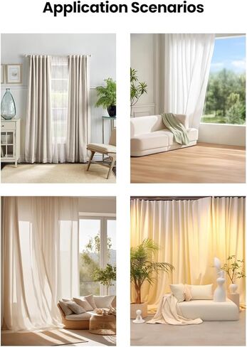2PCS Cartoon Flower Curtain Tiebacks for Father's Day, No-Drill Curtain Holdbacks for Stylish Home Decor, White in Saudi Arabia
