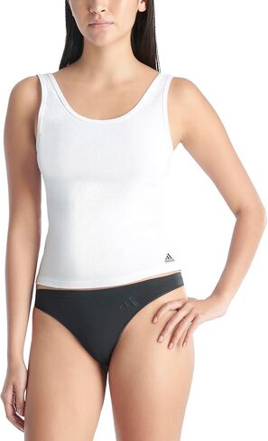 adidas Women's Active Seamless Thong Underwear Multipack, Black, Medium in Saudi Arabia