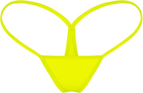 Womens G String Thongs Micro Back Tiny Panties Low Rise No Show Bikini Bottom Daily Underwear in Kuwait