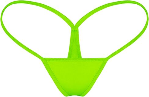 Womens G String Thongs Micro Back Tiny Panties Low Rise No Show Bikini Bottom Daily Underwear in Kuwait
