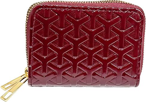 PU Leather Accordion Card Wallet, Double-Layer Zippered Card Holder for Women Men Multi-Slot Large Capacity Card Organizer Compact Travel Wallet with Coin Purse ID Window (Brown2) in Saudi Arabia