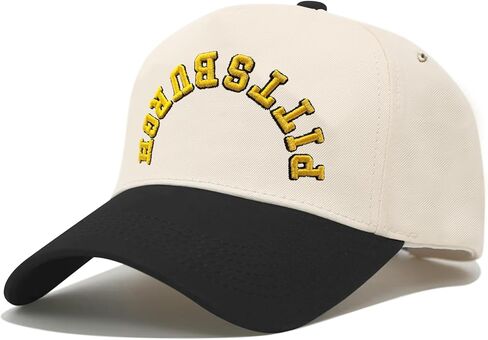 3D Embroidered Upside Down City Baseball Hat ，Adjustable Football Hat for Men Women Game Day Apparel Gifts in Saudi Arabia