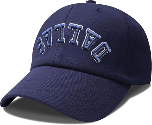 3D Embroidered Upside Down City Baseball Hat ，Adjustable Football Hat for Men Women Game Day Apparel Gifts in Saudi Arabia