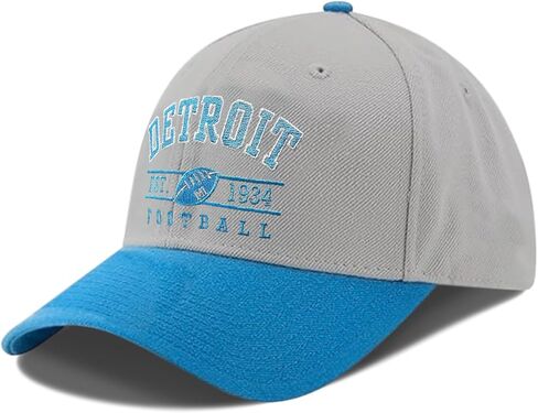 3D Embroidered Upside Down City Baseball Hat ，Adjustable Football Hat for Men Women Game Day Apparel Gifts in Saudi Arabia