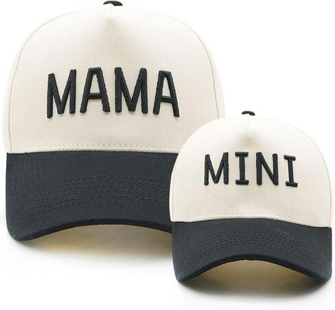 Mama Papa Mini Hat Family Matching Outfits, New Parents Gifts for Couples, Trendy Mom Dad and Baby Son Daughter Cap in Saudi Arabia