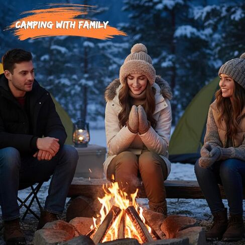 Winter Knitted Balaclava Women Hooded Beanie Hats Fleece Lined One Piece Neck Warmer Skull Cap Cold Weather in Saudi Arabia
