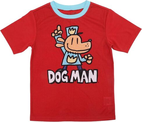 Bioworld Dog Man All-Over Print Boy’s 3-Piece Pajama Set in Saudi Arabia