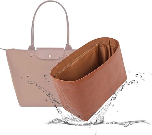 Lightweight Insert for Longchamp BackPack Bag, Waterproof Surface and Silky Satin Lining(Fits Original Xtra M Backpack, Black) in Saudi Arabia