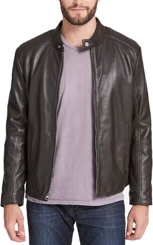 Andrew Marc mens Leather Moto in Saudi Arabia